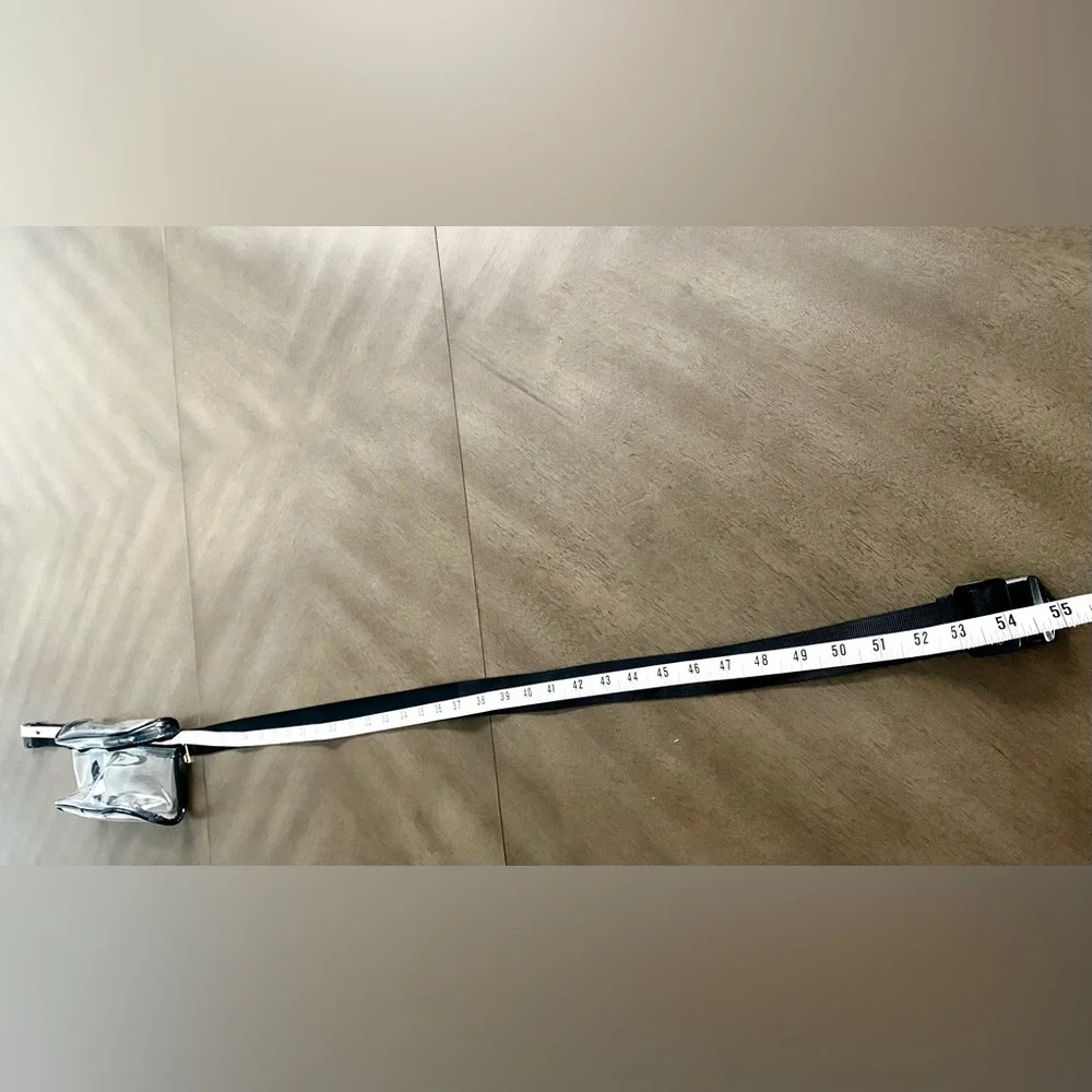 CLEAR FANNY PACK | With an Adjustable Plus Sized Waist | Stadium Approved